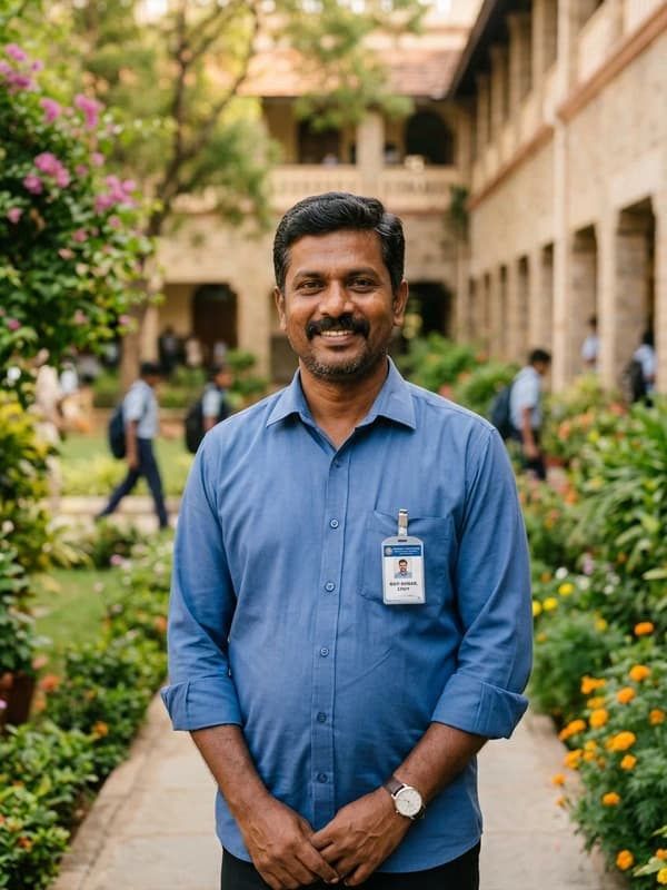Mr. S. Rajamanickam (Campus Care & Support) - Campus Safety & Child Caretaker | Vadapudur Campus